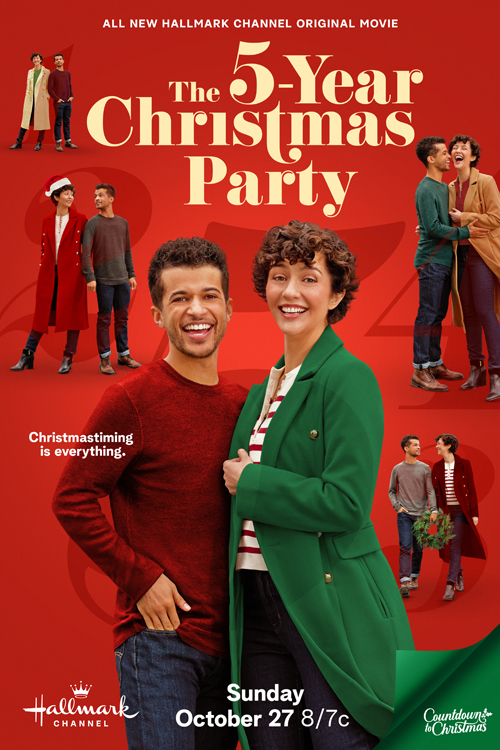 Movie poster for "The 5-Year Christmas Party"